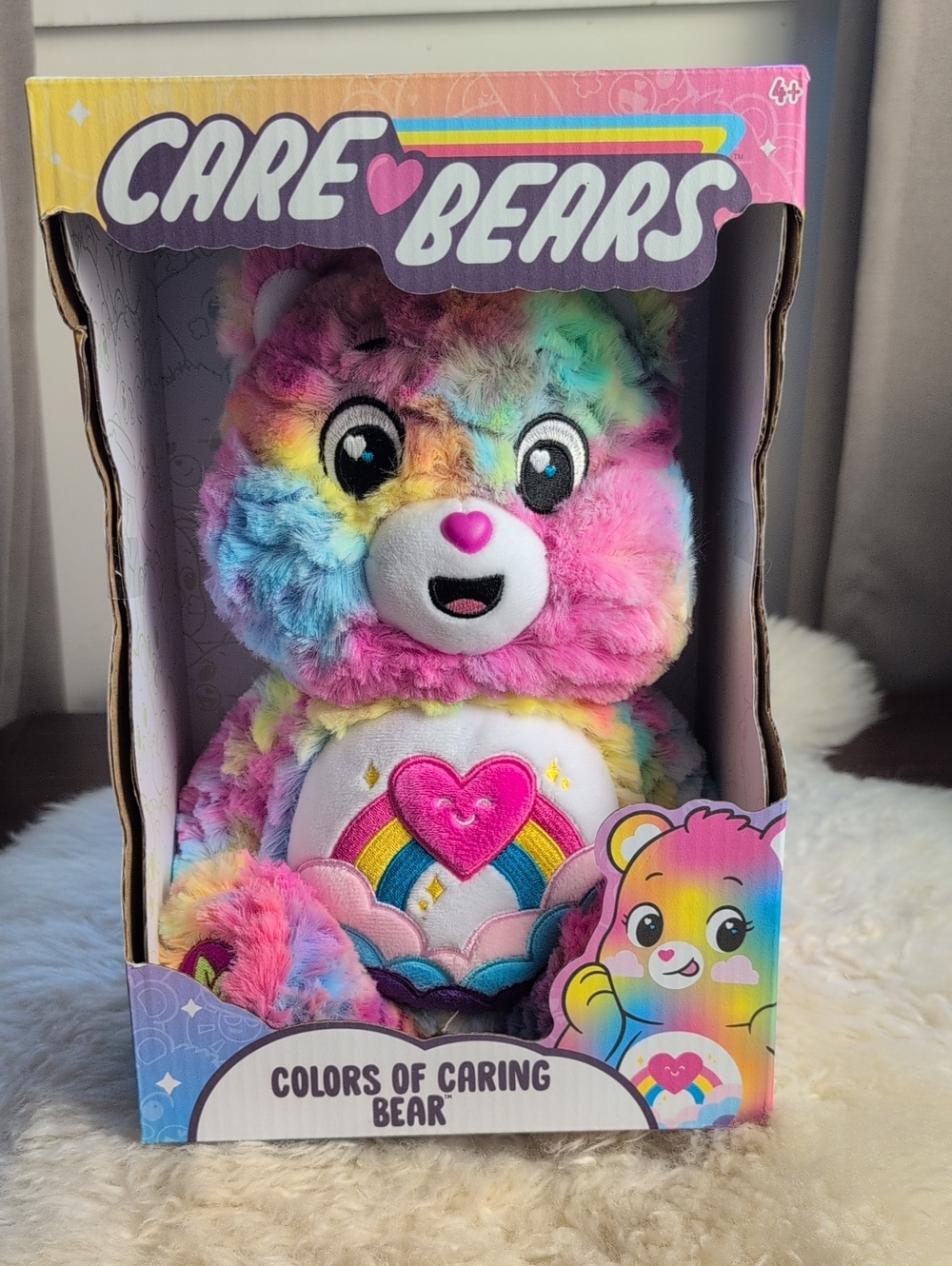 Care Bears Colors of Caring Bear Rainbow Plush New in Box